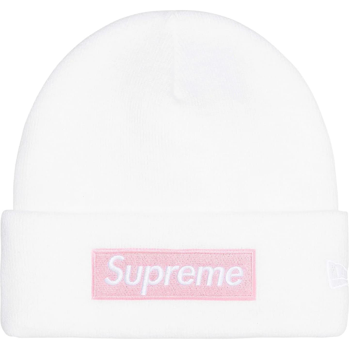 Supreme New Era Box Logo Beanie (25FW) White One-Size