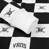Vans Skull Checkerboard Hoodie Men Hoodies Black VN0A54JWZ79