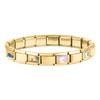 New Lovely Cat Dog Flowers Gold Color Italian Charm Links Fit 9MM Stainless Steel Bracelet Women Men DIY Making Christmas Gifts