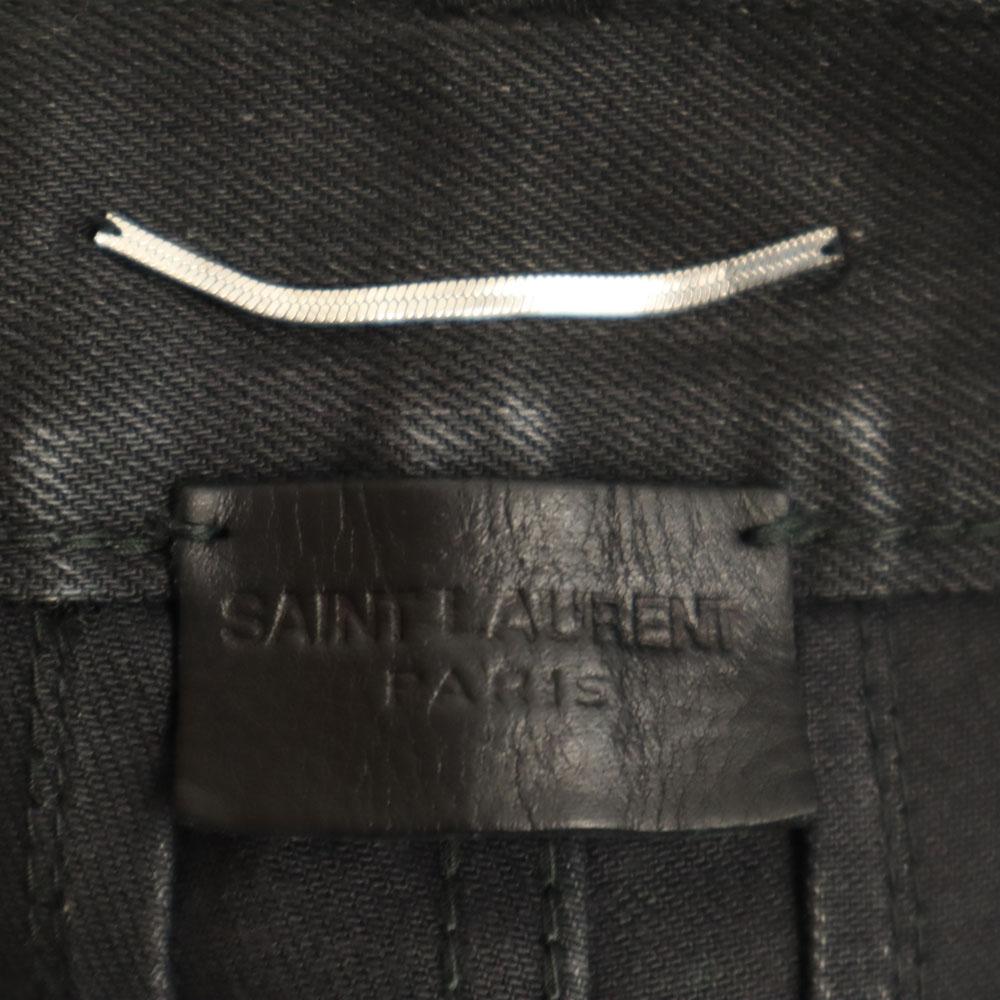 Saint Laurent Skinny Denim Pants Black Women Used