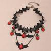 European and American Holiday Decorations Creative and Personalized Lace Necklaces Necklaces Bat Halloween Necklaces