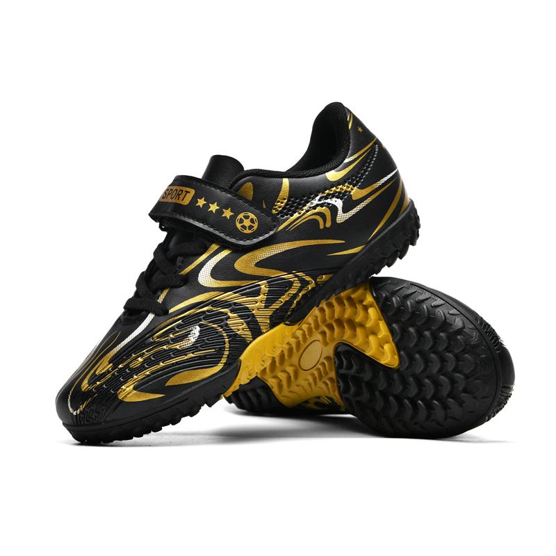 

Детские футбольные бутсы Society FG Школьные футбольные бутсы Бутсы Травяные кроссовки для мальчиков и девочек Спортивная обувь для тренировок на открытом воздухе 35 чёрный