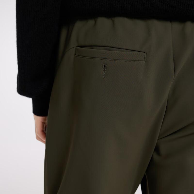 JNBY by CROQUIS Men's 2023 Winter Knit Jogger Cropped Pants