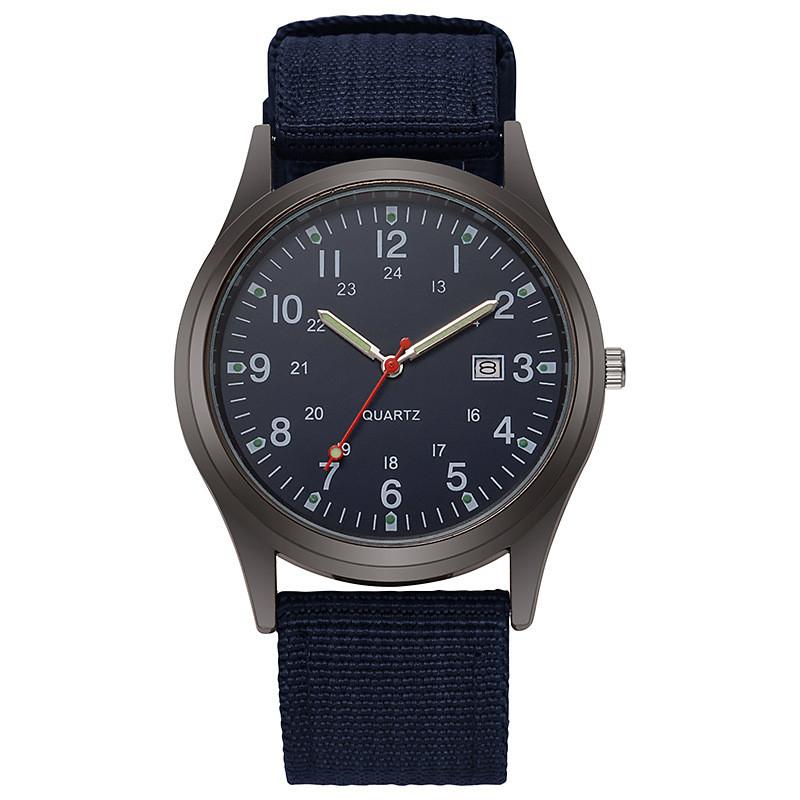 Military Watch For Men With Calendar Quartz Movement Sports Watch For Casual Wear