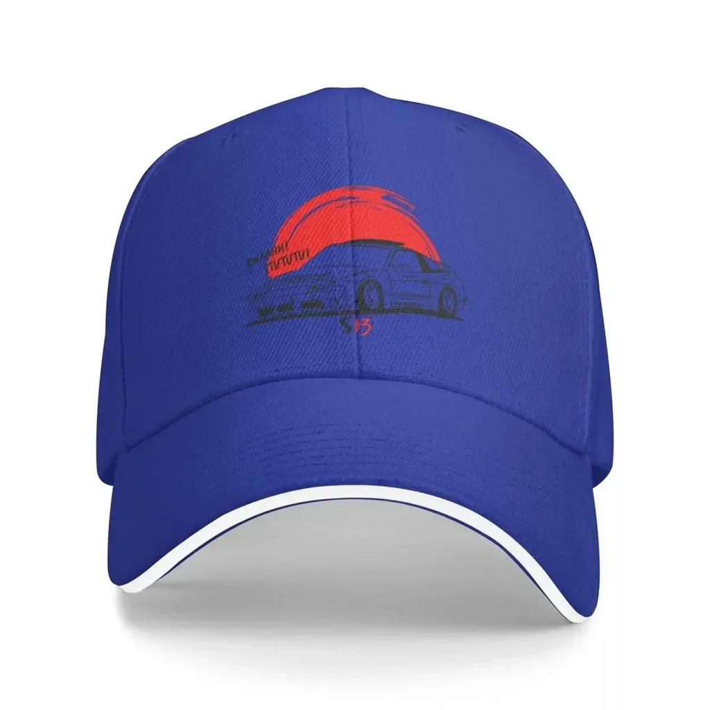 JDM S Draw Baseball Cap Military Cap Unisex Trucker Hat Unisexs Tennis Womens