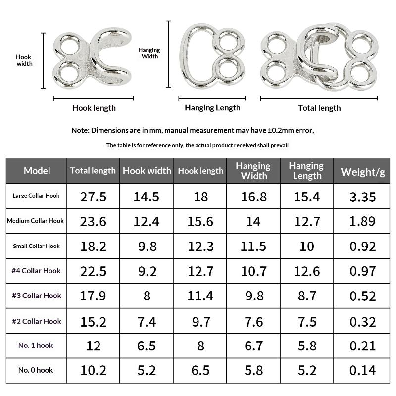 10 Pairs Metal Invisible Garment Hook Jeans Pants Skirts Adjust Clasp Decoration Buttons Diy Sewing Crafts Accessories