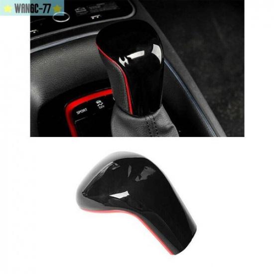 RED&BLACK Central Console Gear Shift Knob Trim For Toyota Corolla -