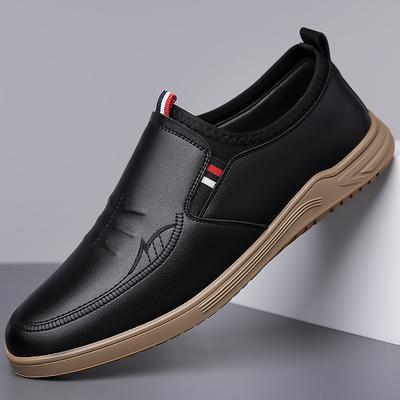 Nuove scarpe da uomo in pelle autunnali Trend Calzature formali da lavoro Mocassini casual da uomo antiscivolo Comfort Sneaker da uomo Zapatos Hombre