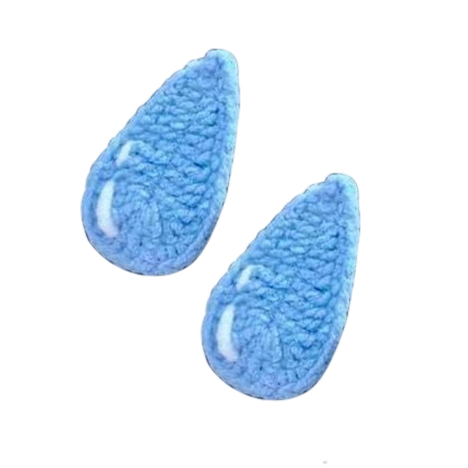 

2pcs Soft Yarn Duckbill Hair Clip Soft Touches Hairclip Unique Hair Clip for Ladies Hair Accessory 2