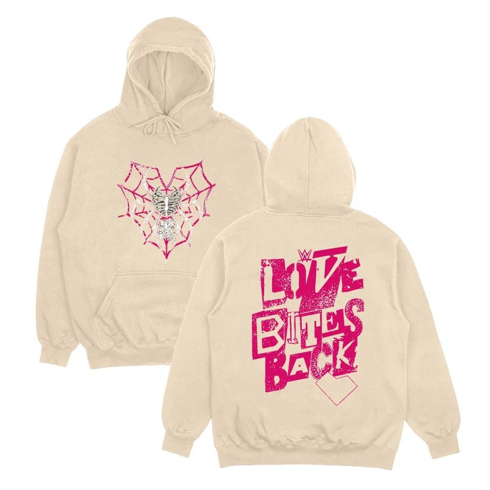 

Худі AJ Lee Love Bites Вінтажний Оверсайз Вуличний Одяг Жіночий Чоловічий Пуловери з Довгим Рукавом Спортивний Одяг для Активного Відпочинку Одяг Y2K XXXL зелений