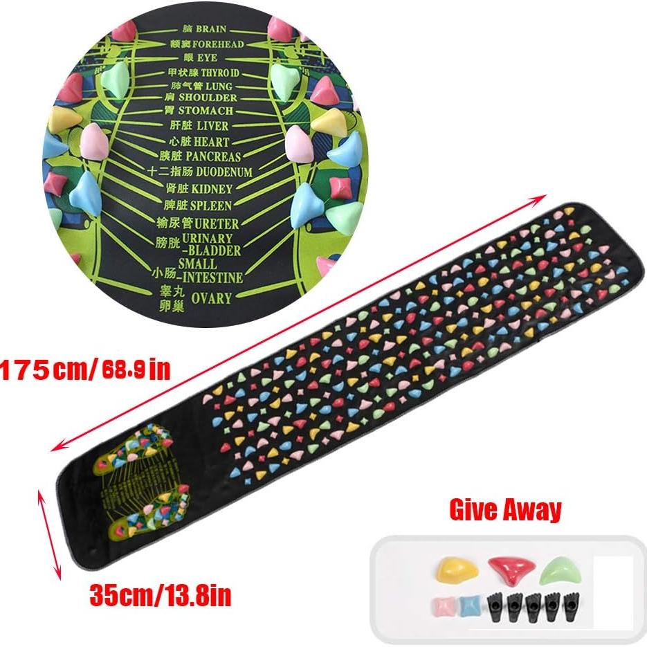 Fingerpressure Board Foot Foot Massage Pad Health Walk Foot Pressure Board Foot Massage Pad Imitation Goose Soft Stone Road