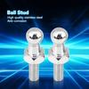 2pcs Ball Stud Bolt Silver, Replacement Car Ball Stud Bolt M6 Iron for Gas Struts Ball Ended Bonnet, Hand Tools