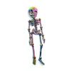 3D Printed Movable Joint Skeleton Figurines Flexible High Human Bone Miniature Creative Fun Decoration Halloween Gifts