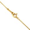 Tiffany & Co - Bean Bean Design Pendant 0.7"Necklace 18K Yellow Gold Array
