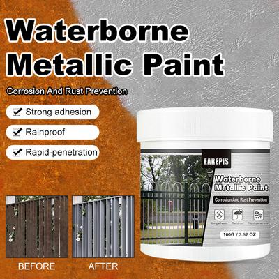 100g Car Anti-rust Rust Remover ,Multi Purpose Paste Chassis Resistant, Outdoor Protection Coating for Balconies, Windows,Fences