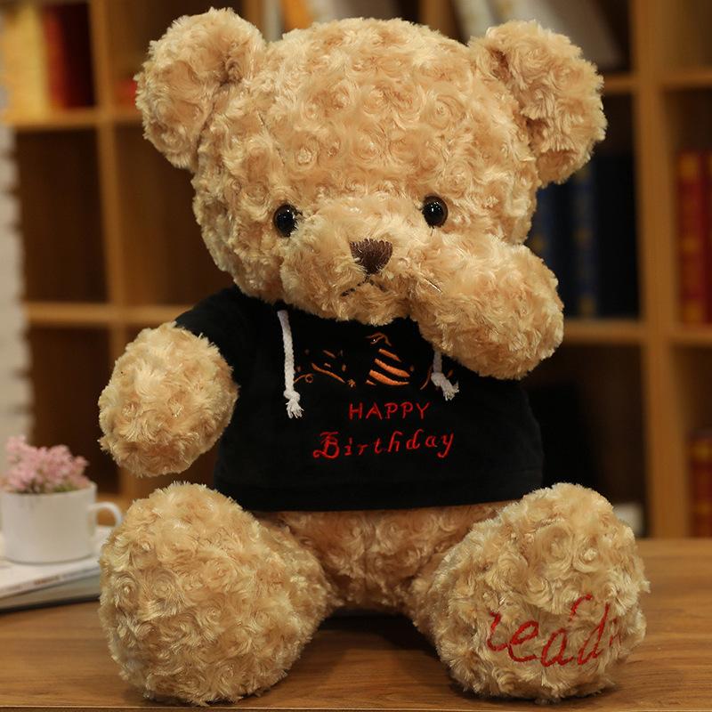 Clothes Teddy Bear Doll Plush Teddy Bear Sweater Hug Bear Doll Girl Soothing Ragdoll