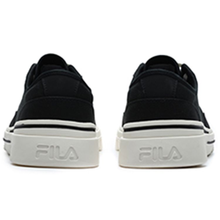 Fila Sandwich Comfortable Casual Low-Top Canvas Shoes Men Sneakers Black White F12M221316FBK