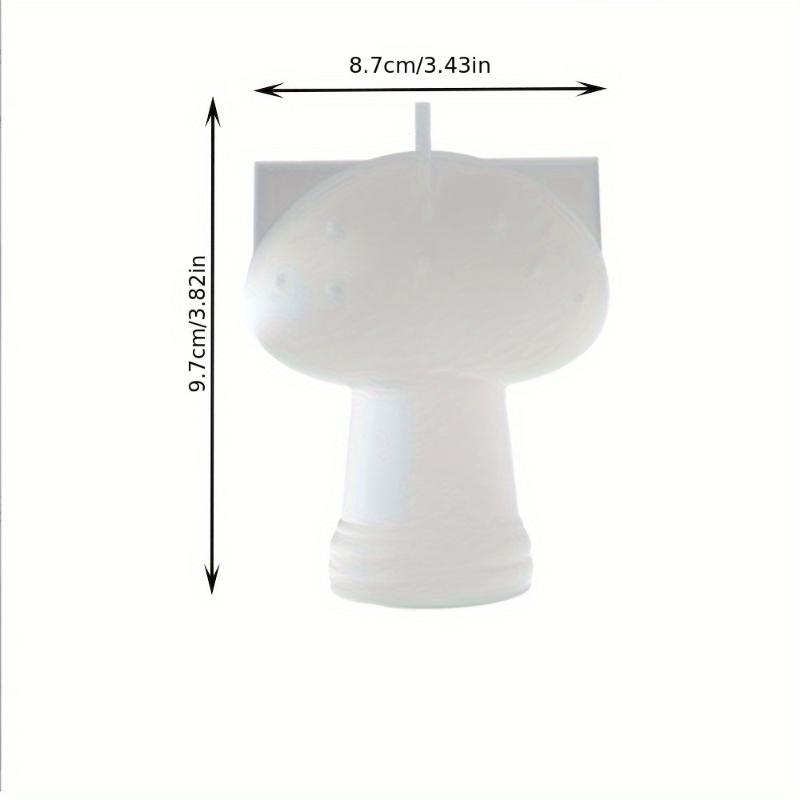 3D Mushroom Resin Molds Desktop Ornaments Mold Mushroom Shaped Epoxy Resin Casting Mold for DIY Crafts Soap Home Decor