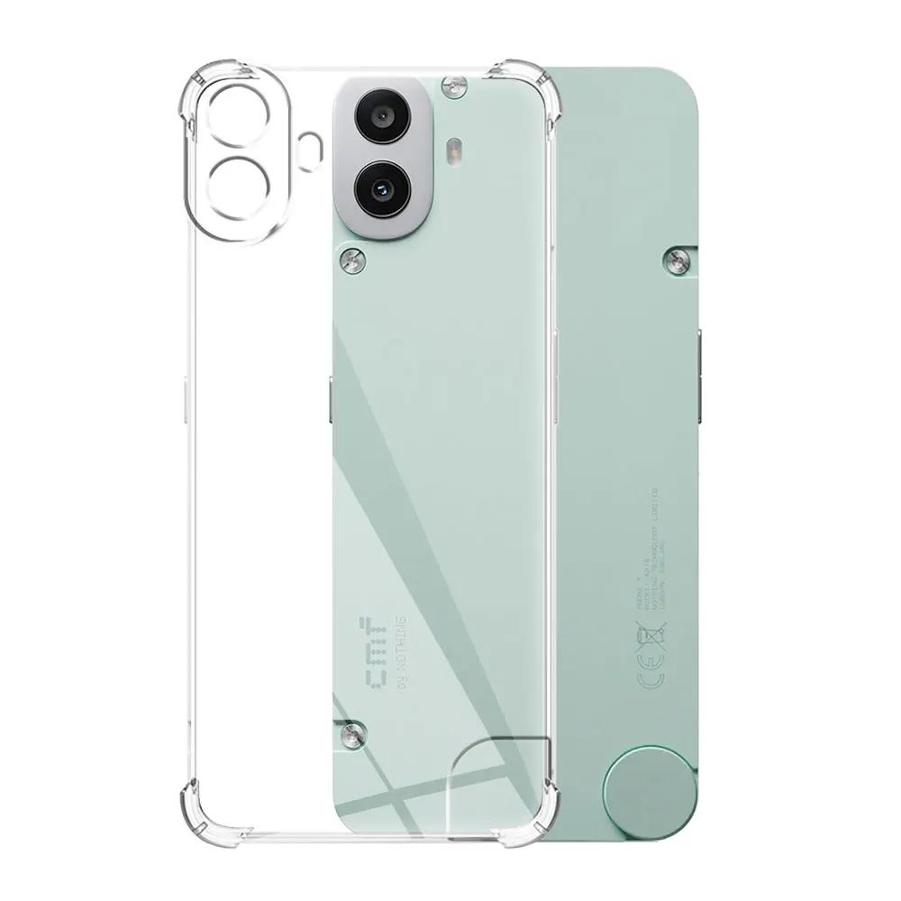 Case For Nothing CMF Phone 1 Case Clear Silicone Soft Phone Fundas For Nothing CMF Phone 1 Transparent Shockproof Protect Cover