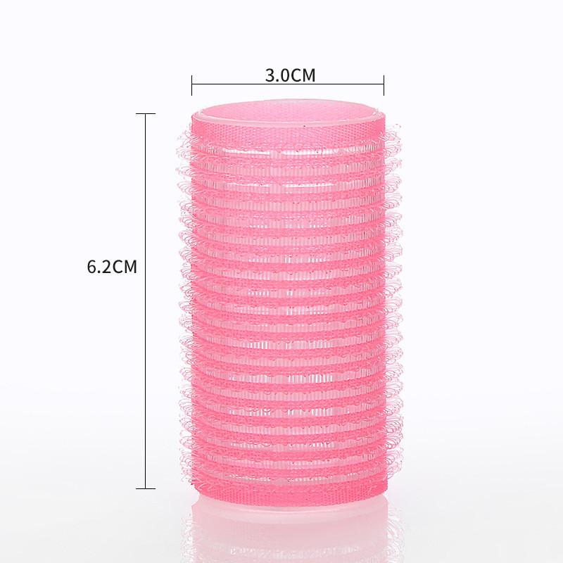 Self-Grip Hair Rollers Heatless Hair Curlers No Heat Hair Bang Volume Self-adhesive Hook Loop DIY Styling Tool