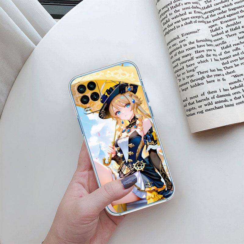 

Genshin Impact Transparent Phone Case for Motorola Moto Edge 20 30 40 50 S30 Fusion Ultra Pro Neo Lite Motorola Edge 20 Pro