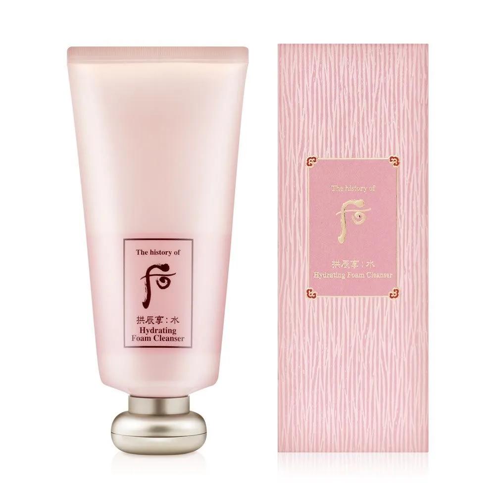 THE WHOO Gongjinhyang Soo Suyeon Foam Cleanser 180ml Hydrating, Soothing, Gentle, Impurity Removal Foam Cleanser