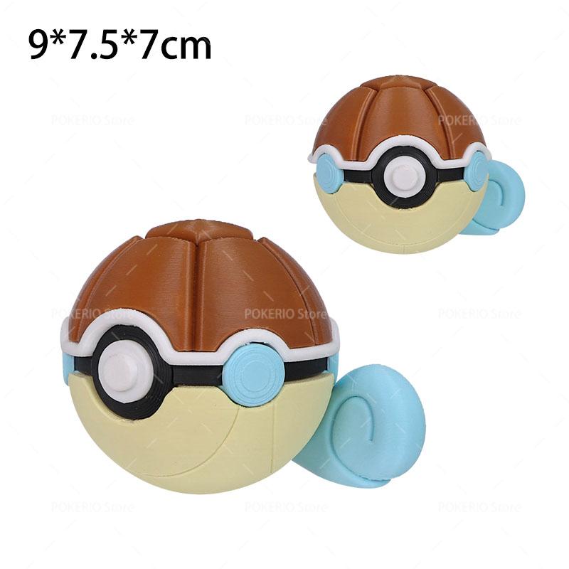 3D Printing Pokemon Action Figures Magikarp Charmeleon Gliscor Bulbasaur Multi-Joint Movable Collection Model Toys Kids Gift