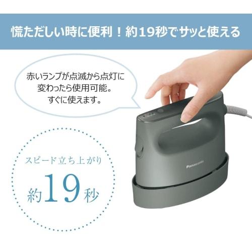 Panasonic Clothing Steamer 360° Powerful Steam Large Capacity Type Ivory NI-FS780-C