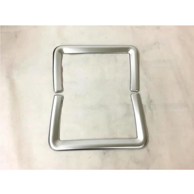 For Jaguar F-PACE FPace 2016 2017 2018   Car Sticker Styling Cover Interior Back Rear Seat Storage Net Frame Trim