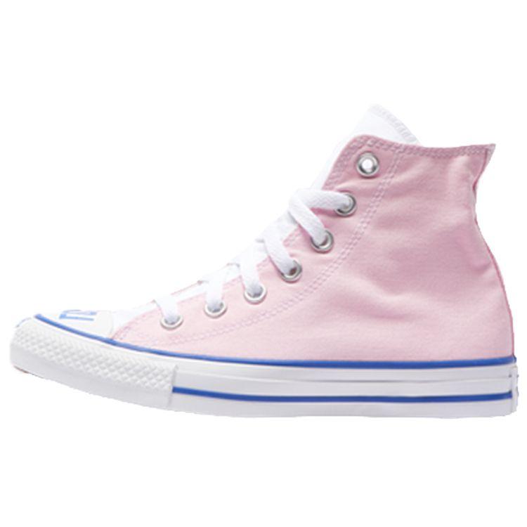 Converse Chuck Taylor All Star Comfortable Versatile High-Top Canvas Shoes Women Sneakers Pink White 168187F