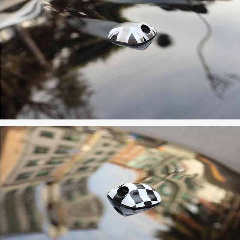 Night jack Car Wiper Water Spray Nozzle Covers For MINI Cooper F56 Countryman Clubman F54 F55 F57 F60 Accessories