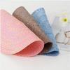 11/18/30cm Decorative Handmade Cup Mat Insulated Coasters Placemat Bowl Pad Non-Slip Round Tea Coffee Cup Coaster Table Pads