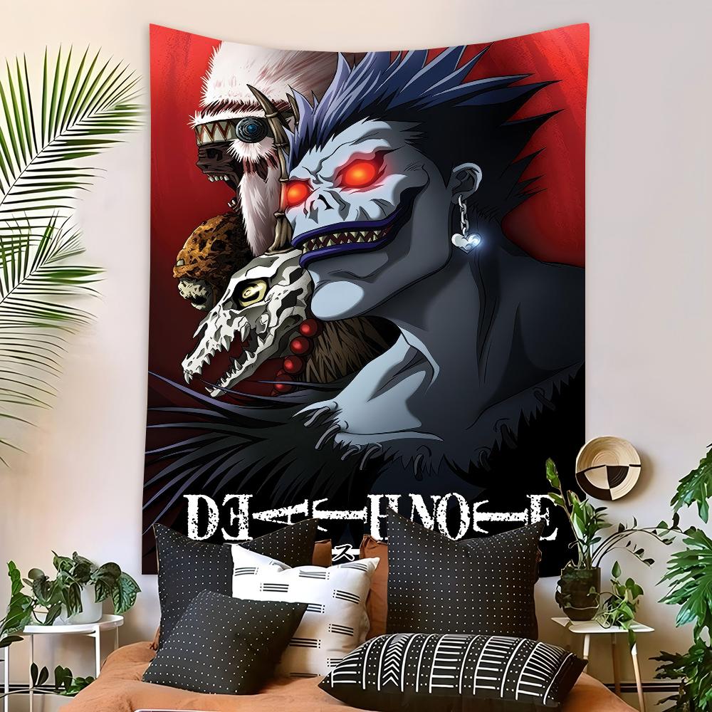 DDeath NNote Photography Backdrops Kids Birthday Photo Background Studio Portraits Photocall Props