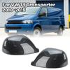Rearview Mirror Cover Cap For VW T5 T6 TRANSPORTER For VW Amarok 2010- Carbon Fiber Buckle Side Mirror Cover Cap Accessories