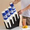 2/4 Grids Disposable Cup Holder Plastic Counter Paper Cup Stand  for Coffee Milk Tea Shop Bar