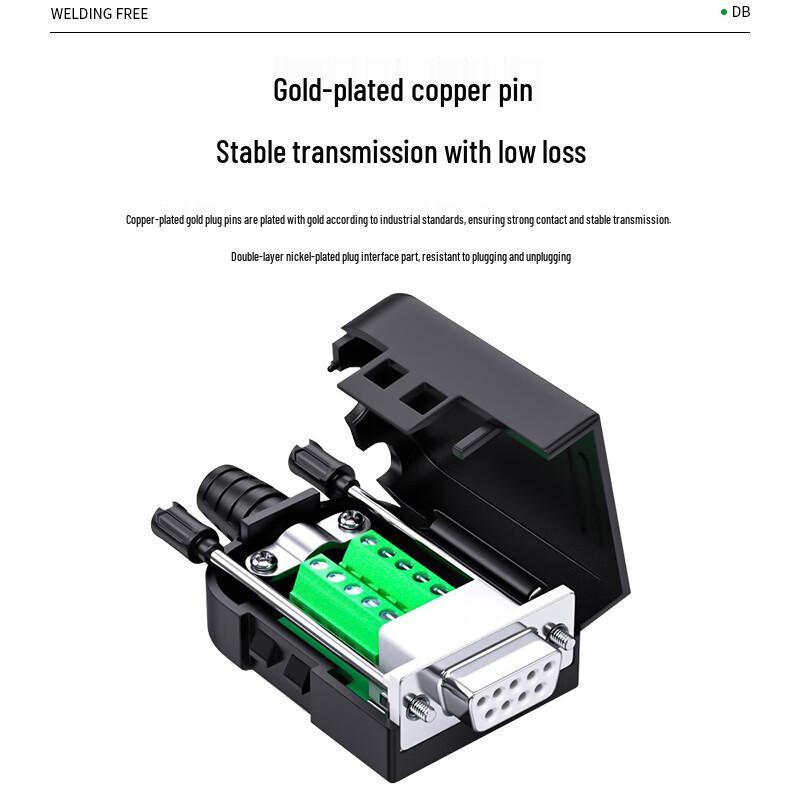 D-Sub Solderless Screw Terminal Female Connectors