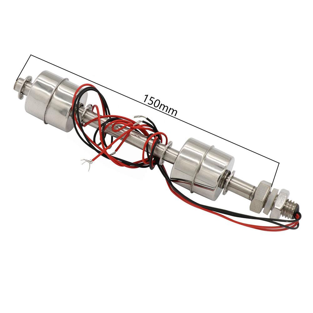 1pc Float Switch Stainless Steel Double Ball Water Level Sensor Float Switch Water Tank Pool Replacement Float Switch Parts