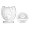 Gypsum Candlestick Silicone Mold Candle Base Mould Horse Head Candle Holder Mold Ornament Home Decoration Mould