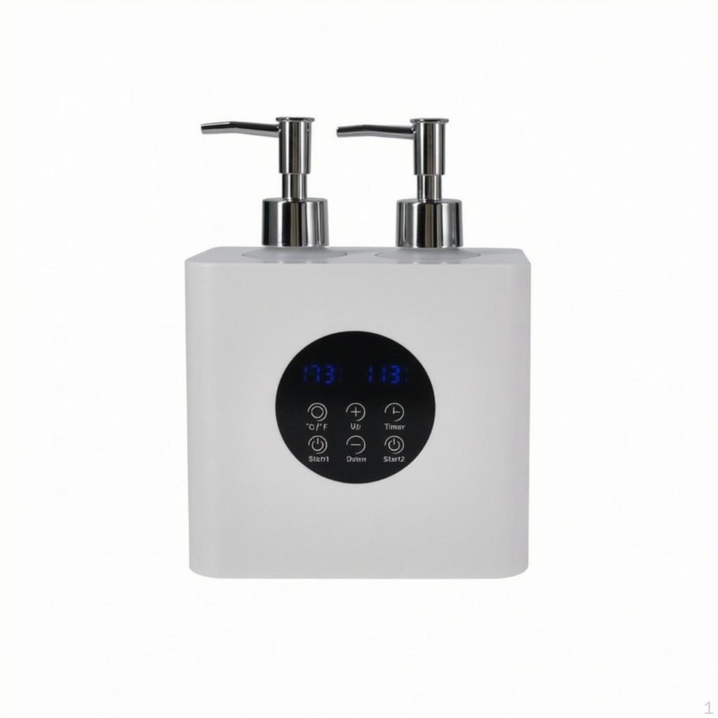 Oil Warmer with Pump Dispensers | Adjustable Temperature, Electric Lotion