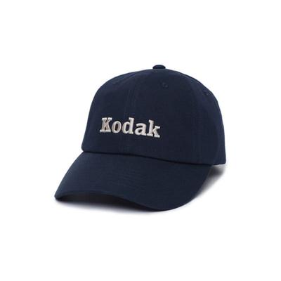 Kodak Apparel כובע מצחייה עם אותיות Overfit כחול