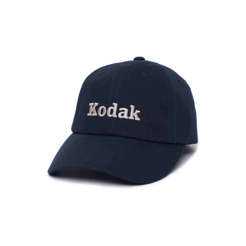 

KODAK Apparel Overfit Lettering Ball Cap NAVY ML