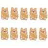 10Pcs Dog Embroidery Iron On Patches Adhesive Embroidery Appliques For Clothing Jackets Bags Hat Decoration and Sewing