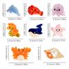 Mini Hair Claw Clips Cute Ocean Animals Starfish Cute Sweet Hair Accessories For Women