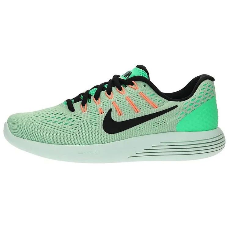 Nike Lunarglide 8 Cushioning Durable Low-Top Running Shoes Women sneaker Green 843726-302