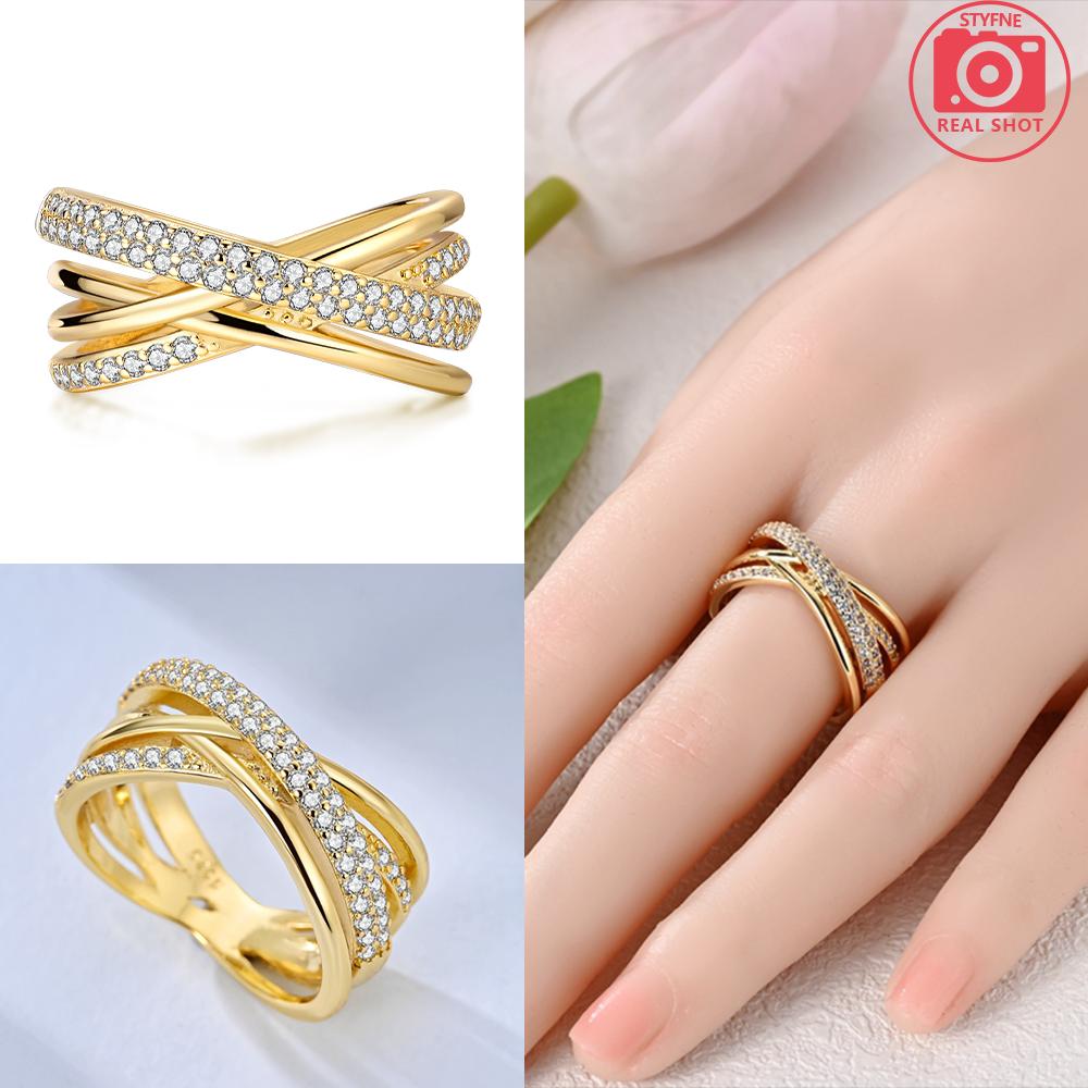 Brand New Authentic Original Copper Metal Red Love Heart Pink Crown Zircon Ring Bow Women's High Quality Fine Jewelry Anniversary Gold Plating Rings