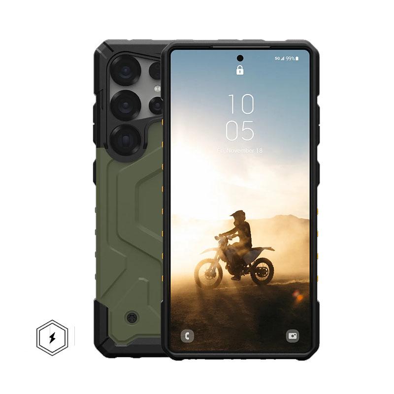 Originalqualität Ua-g PATHFINDER für MagSafe Hülle für Samsung S26 Ultra S23 S24 S25 Plus Robuste Armor Magnetische Kabellose Lade Handyhülle Funda