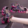 Fashion 2025 Running Shoes Women's Sports Shoes New Breathable Platform Shoes Woman Ladies Vulcanize Chunky Sneakers Zapatillas Mujer