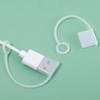 USB Charging Extension Transfer USB Male Dust Cap Universal with Rope Data Line Cable Stopper Covers Silicone Protective Cover