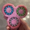 Triangle Rotating Magic Bean Puzzle Toy IQ Test Brain Teaser Fun Educational For Kids Boys Girls Stress Relief Gfts