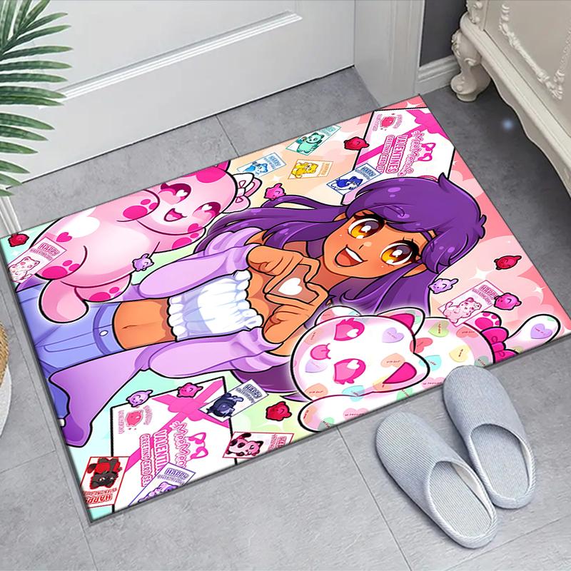 1pc Anime A-AphmauS (2) Design Area Rug - Non-Slip, Soft & Cozy Floor Mat for Living Room, Bedroom, Office - Indoor/Outdoor Decorative Carpet